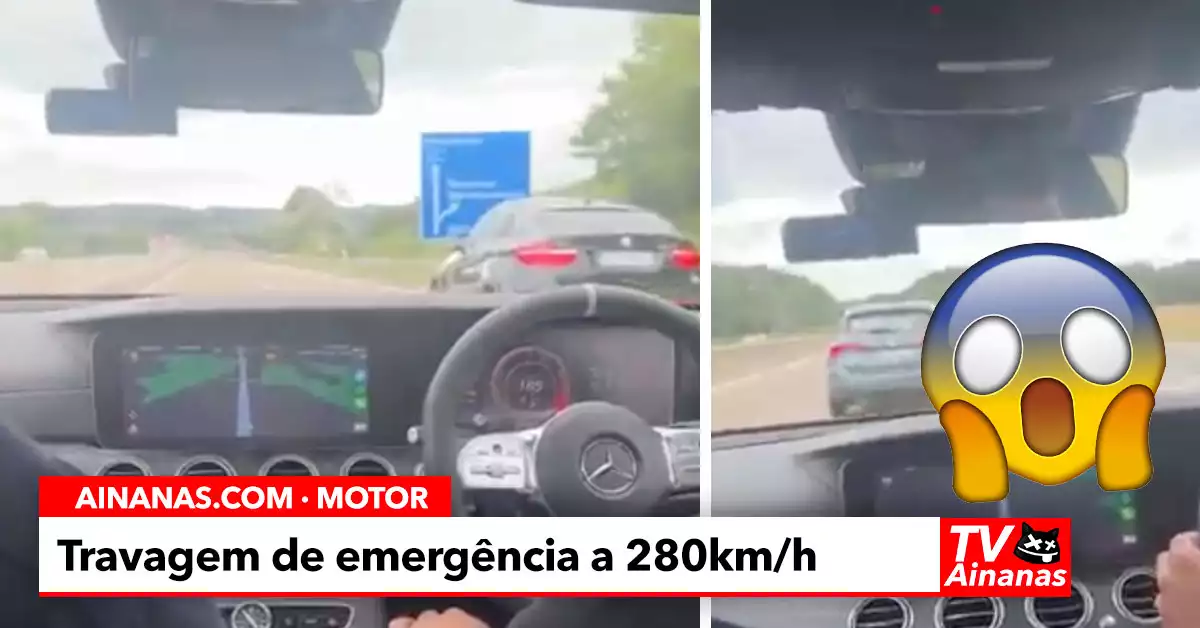 Eis como podes MORRER num piscar de olhos na Autobahn!