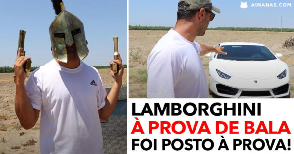 Lamborghini À PROVA DE BALA foi posto à prova!