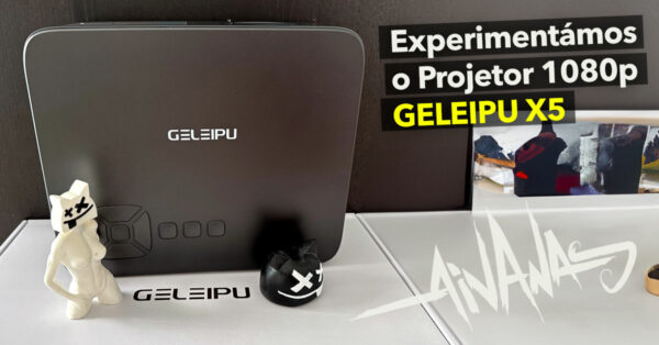 Projetor 1080p GELEIPU X5: Desempenho ao Melhor Preço