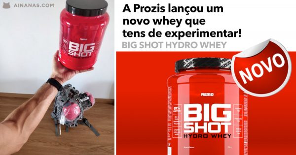 BIG SHOT Hydro Whey: a proteína mais pura e avançada