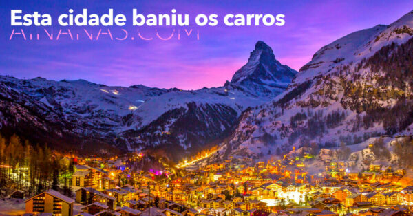 Esta cidade BANIU OS CARROS